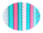 Stoffpaket Flamingo, 9 Stoffe